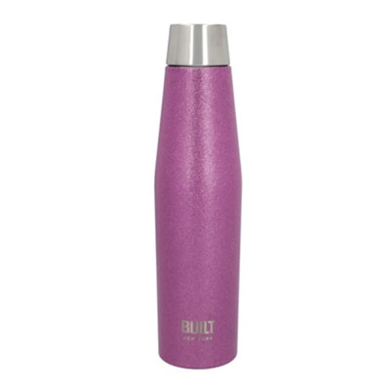 Image of Built Stainless Steel Water Bottle Insulated Sports Purple Travel Flask 540Ml