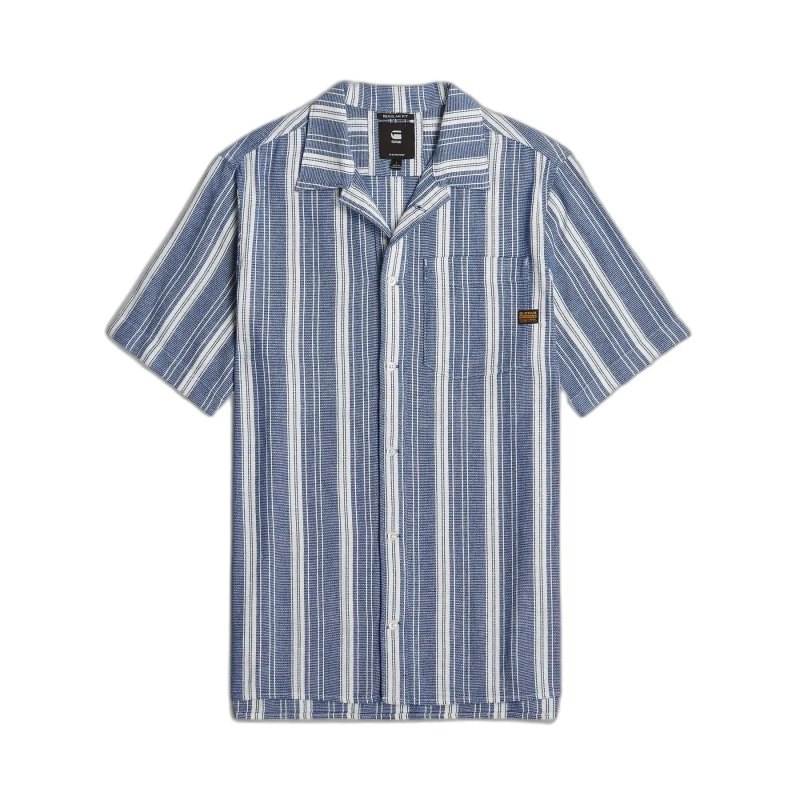 Image of G-Star Unique pocket shirt G-Star Bleu Male M