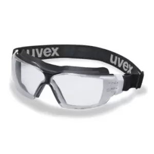 Image of Uvex Pheos cx2 sonic, Scratch Resistant Anti-Mist Safety Goggles with Clear Lenses