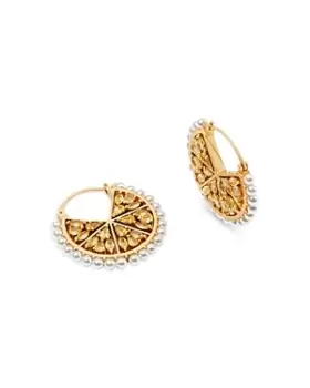 Image of kate spade new york Fresh Squeeze Hoop Earrings