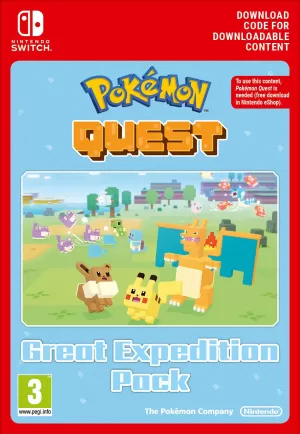 Image of Pokemon Quest Great Expedition Pack Nintendo Switch Game
