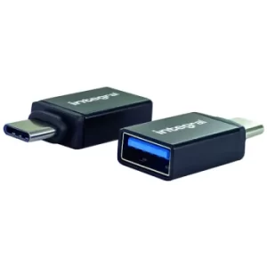 Image of Integral USB Type-A to USB Type-C Converter x 2 Pack