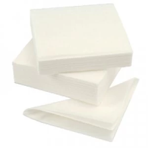 Image of Maxima Paper Napkins 320mm 1-Ply White Pack of 500