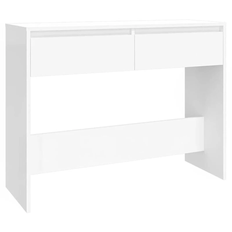 Image of VIDAXL Console Table White 100x35x76.5cm Engineered Wood Vidaxl 8720286835692