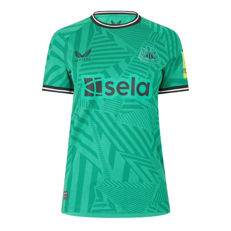 Image of Castore Castore NUFCPASsShir GolfGrn/Caviar female 8 (XS)