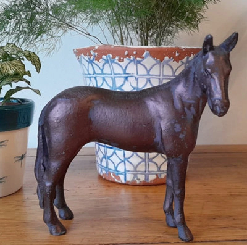 Image of Inspirational Gifting Miniature Horse Sculpture Ornament Figurine