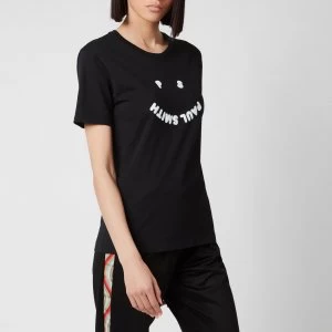 Image of Paul Smith Womens Logo Printed T-Shirt - Black - M