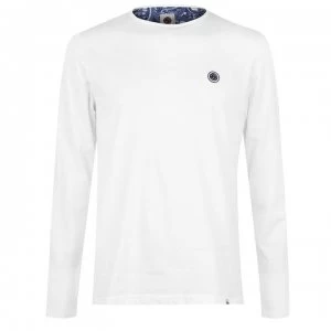 Image of Pretty Green Tee - Wht/Navy