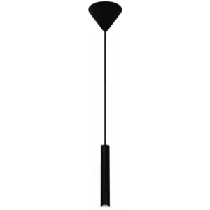 Image of Nordlux Omari LED Dimmable Slim Pendant Ceiling Light Black, 2700K