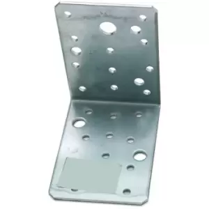 Image of Metal Support Framing Anchor Bracket Connection Zinc - Size 90x90x65x2.5mm - Pack of 10