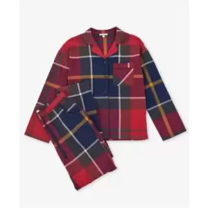 Image of Barbour Large Scale Ellery PJ Set - Red
