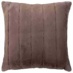 Image of Empress Faux Fur Cushion Taupe, Taupe / 45 x 45cm / Cover Only