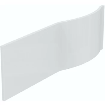 Image of Ideal St Tempo Arc shower bath front panel 1700mm - White