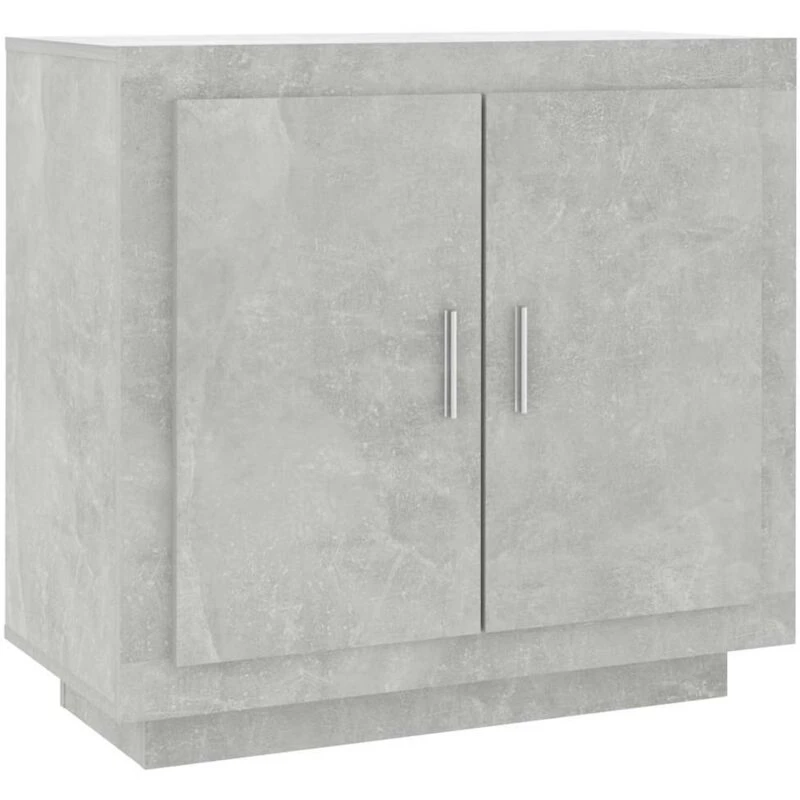 Image of VIDAXL Sideboard Concrete Grey 80x40x75cm Engineered Wood Vidaxl 8720286966273