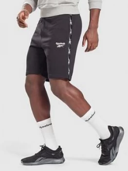 Image of Reebok Essentials Tape Short, Black, Size S, Men