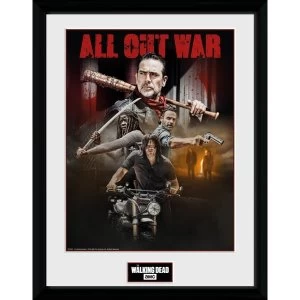 Image of The Walking Dead Season 8 Collage Collector Print