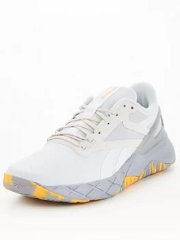 Image of Reebok Nanoflex Training Shoes - Grey/White, Size 7, Men