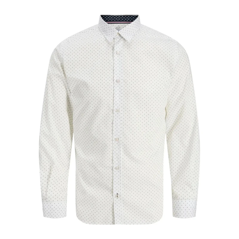 Image of jack & jones Long sleeve shirt Jack & Jones Matheo Blanc Male XL
