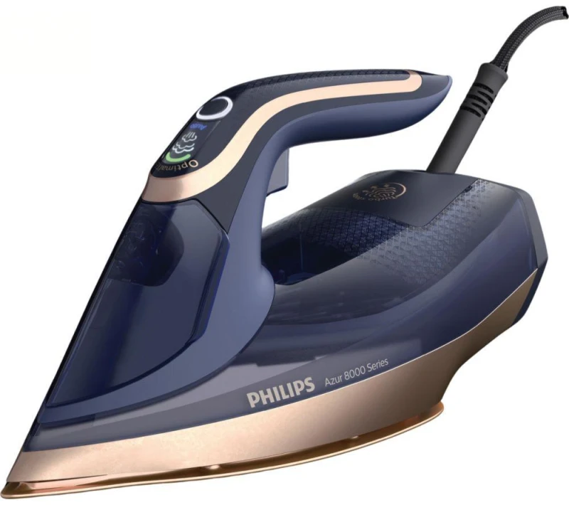 Image of PHILIPS Azur 8000 Series DST8050/26 Steam Iron - Dark Blue 8720389004643