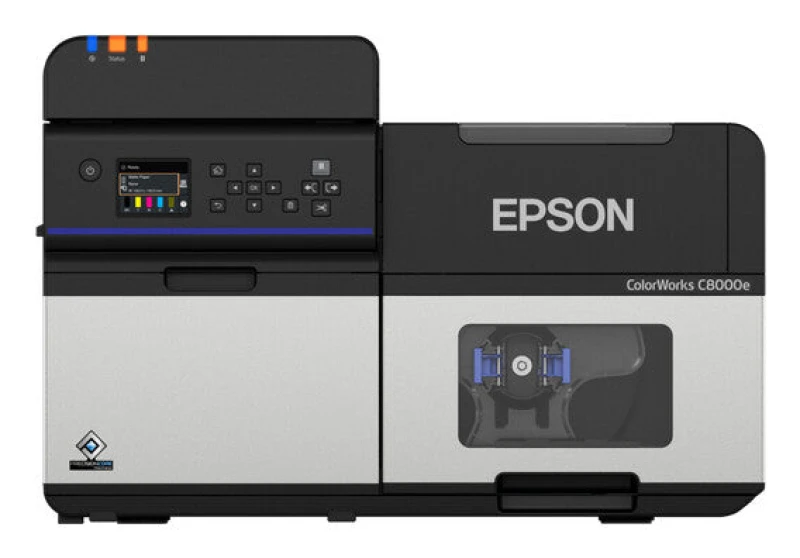 Image of Epson ColorWorks C8000e (MK) label printer Inkjet Colour 600 x 1200 DP