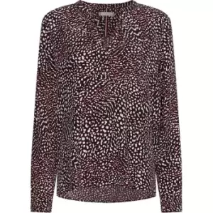 Image of Tommy Hilfiger Tommy Fthr Pnt Blouse - Multi