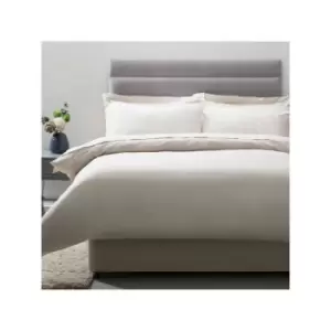 Image of Belledorm Easycare Polycotton Percale 200 Thread Count Duvet Cover, Ivory, Double
