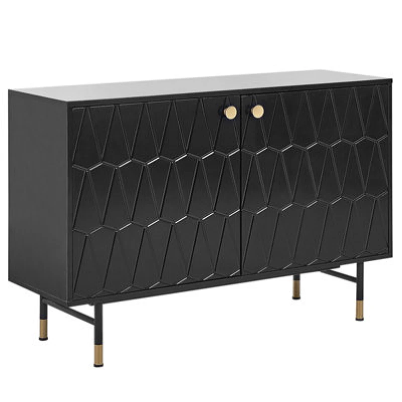Image of Beliani Retro Cabinet Adante Black