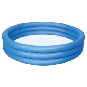 Image of Charles Bentley Bestway Inflatable 6ft Ring Paddling Pool Blue