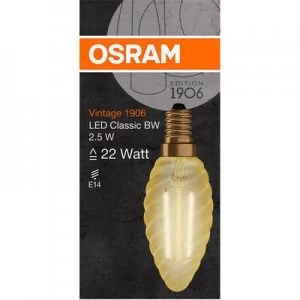 Image of OSRAM 4058075293274 LED (monochrome) EEC A++ (A++ - E) E14 Candle 3 W Warm white (Ø x L) 35.0 mm x 100.0 mm