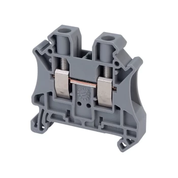 Image of NSYTRV62 Screw Terminal 2 Position 6mm Grey - Schneider Electric