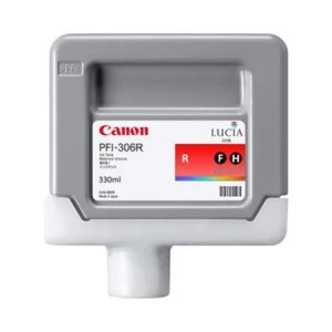 Image of Canon PFI306R Red Ink Cartridge