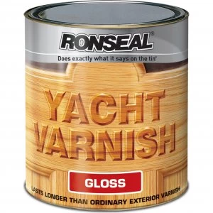 Image of Ronseal Exterior Yacht Varnish Gloss 500ml