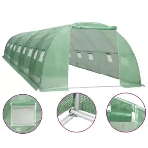 Image of Vidaxl Greenhouse 32 M 8x4x2 M