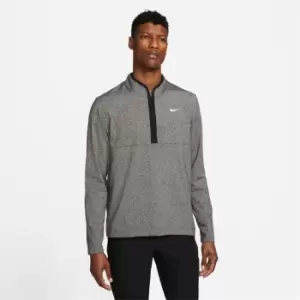 Image of Nike Dri-FIT Victory Mens Half-Zip Golf Top - Black