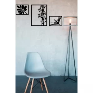 Image of Portre v2 Black Decorative Metal Wall Accessory