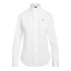 Image of Polo Ralph Lauren Charlotte Poplin Shirt - White