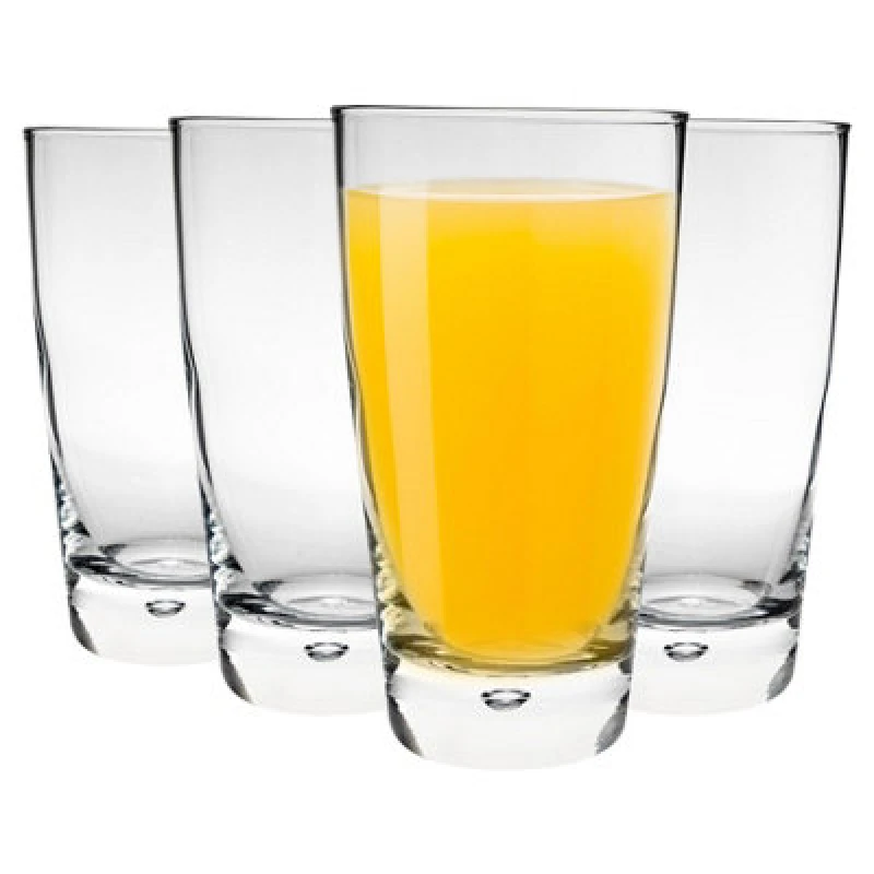 Image of Bormioli Rocco Luna Highball Glasses - 340ml - Pack of 4 Clear unisex