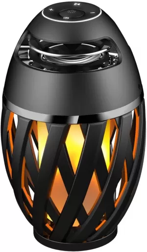 Image of Decotech Flame LED Bluetooth Speaker