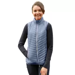Image of Hy Womens/Ladies Quilted Gilet (M) (Riviera Blue)