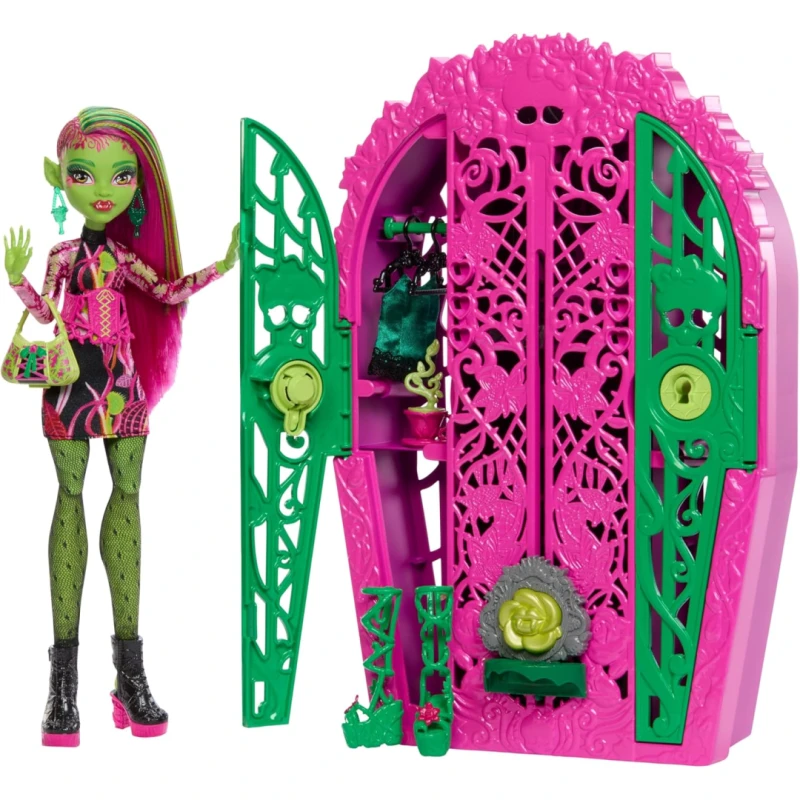 Image of Monster High Monster High Skulltimate Secrets Venus Doll & 19+ Surprises