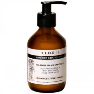 Image of KLORIS Soothing No-Rinse CBD Hand Sanitiser 200ml