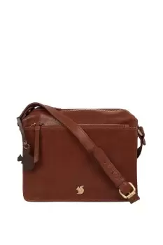 Image of 'Aurora' Leather Cross Body Bag