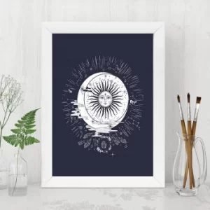 Image of BC10722691371 Multicolor Decorative Framed MDF Painting