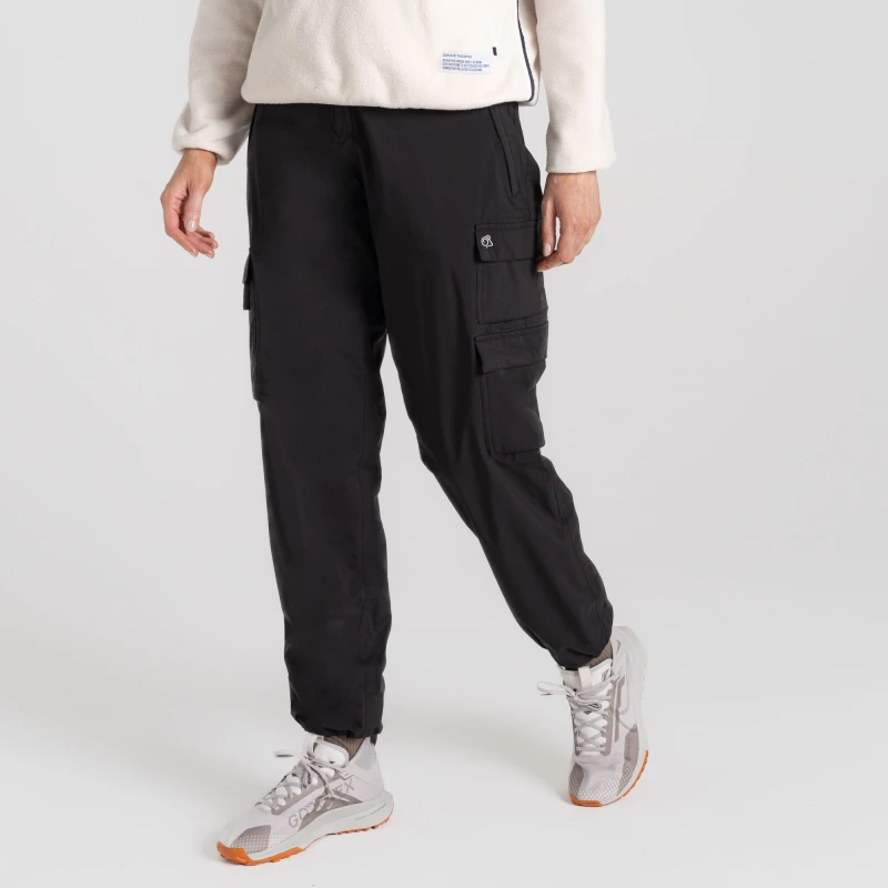 Image of Craghoppers Womens Natales Waterproof Cargo Trouser in Black Size: 18 Black Female 18
