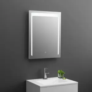 Image of Led Bathroom Mirror with 20W Bulb 700mm h x 500mm w - Hudson Reed