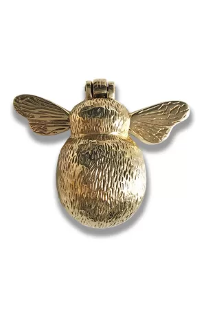 Image of Cox & Cox Bumble Bee Door Knocker - Nickel
