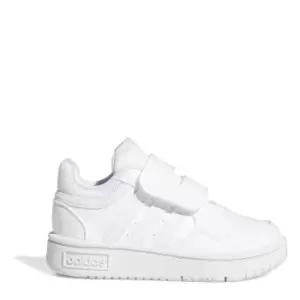 Image of adidas Hoops Court Infant Boys Trainers - White