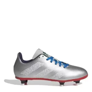 Image of adidas Junior SG Rugby Boots - Silver