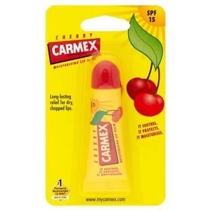 Image of Carmex Moisturising Lip Balm Cherry SPF 15 10g