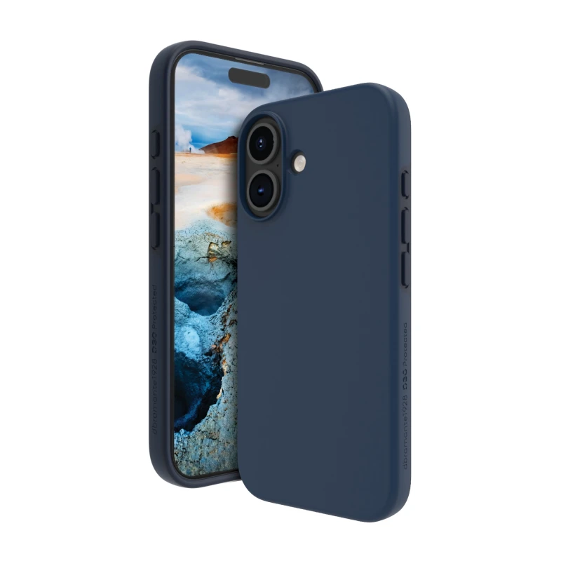 Image of dbramante1928 Iceland Ultra D3O MagSafe - iPhone 16 - Blue